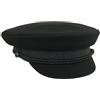 Balke Elbsegler Cappello Capitano, Nero, 59 Uomo