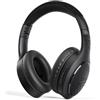 PowerLocus Cuffie Bluetooth, Cuffie Over-Ear con 60 ore di riproduzione, 3 - modalità di EQ, Cuffie Wireless Pieghevoli, Cuffie con Microfono, Hi-Fi Bassi Profondi per Viaggio/Android/Corso Online