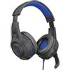 Trust GXT 307B Ravu Gaming Headset for PS4 Cuffia Padiglione auricolare Nero, Blu
