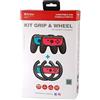 XTREME 95617 - Kit Grip e Wheel Coppia di Volanti e Coppia di Joypad per Nintendo Switch