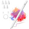 KBCASE Penna per Apple iPad (2018-2023), Penna Touch per Tablet, ipad Pencil con Sensibile all'inclinazione & Rigetto del Palmo, Stylus Pen per iPad 10/9/8/7/6, Pro 11/12.9, Air 5/4/3
