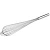 Thermohauser 5000245135 - Frusta in acciaio INOX, lunghezza 60 cm, con manico in metallo e gancio, con 16 passanti