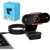 Jikiaci Webcam per treppiede, webcam desktop 1920 1080P, webcam USB 2.0 con supporto, webcam per laptop regolabile per lezioni online, videoconferenze e trasmissioni in diretta