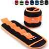 Fragraim Pesi per Caviglie per Donne, Uomini e Bambini 5 KG 1 Paio di Pesi per Polso Gamba Braccio per Allenamento Alla Forza con Cinghia Regolabile Adjustable Wrist and Ankle Weights
