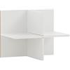 Schildmeyer Reno 400 152173 - Scaffale, 47,5 x 32,8 x 38,4 cm, colore: Bianco
