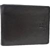 COVERI COLLECTION Portafoglio Uomo in Vera Pelle Slim completo con Portadocumenti e Carte di Credito. Scatola Regalo Marchio Enrico Coveri ART. 760-41 (MARRONE)