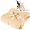 Teesa Coperta in pile 200x220 cm Crema TSA8902-3