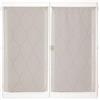 Atout Ciel Coppia di tende a rilievo con passapasta pronte da appendere, 2 x 60 x 90 cm, grigio