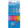 Prym Soft Grip Alluminio, 2-6 mm Uncinetto Set, Multicolor 8 Count