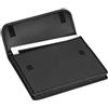 VELOFLEX - Scatola VELOBAG Pad Office in tessuto, formato A5, nera | 275 x 220 x 30 mm, per tablet, chiusura a strappo, tessuto non tessuto protettivo, bordi rinforzati in tessuto