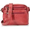 Envy Scooters Envy Suzie Plain, Borsa A Spalla Donna, Rosso Tinta Unita, Medium
