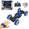 Lexibook, Extreme Crosslander®, Auto radiocomandata luminosa per tutti i terreni, telecomando a bracciale, ricaricabile, gioco d'azione elettronico, nero/blu, RC49