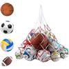 laeeyin Rete per 10 palline, per palloni, da pallone, da pallavolo, da pallamano