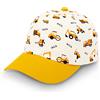 JAN & JUL Cappellino da baseball in cotone 50+UPF (bambino, bambino), Piccoli Scavatori, 5-12 anni
