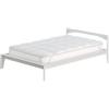 Italian Bed Linen Topper con elastici FANCY, Bianco, Singolo 80x195 cm