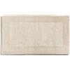 Möve Loft - Tappetino da bagno trapuntato, 60 x 100 cm, 100% cotone naturale