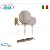 Gi-Metal - Portapale da parete 3 posti - mod.ACH-PP