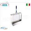 Gi-Metal - Portapala da pavimento in acciaio inox, misura fino a Ã˜ 50 - mod.APT50