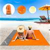 BALCONY & FALCON Beach Mat Sand proof Grande coperta portatile, impermeabile pila fissa multifunzionale, campeggio e picnic