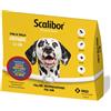 Scalibor denominazione: scalibor protectorband 1,000 g collare medicato per cani categoria farmacoterapeutica: ectoparassiticidi per uso topico, inclusi gli insetticidi. principi attivi: un collare bianco da
