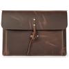 Londo Custodia in Vera Pelle per MacBook Pro e MacBook Air, Tasca Frontale e Chiusura a Flap - 16 - 15 - 15,5 (M4, M3, M2, M1, Pro & Max) Modelli 2020-2024