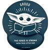 WONDEE Disney Mandalorian Baby Yoda Tappetino Mouse Ergonomico di Grogu, Tappetino Mouse in Gel con Poggiapolsi Antiscivolo, Mouse Pad Star Wars (Sigillo Ufficiale)