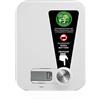 MACOM Just Kitchen 868 Smart Scale Bilancia Elettronica per Alimenti senza Batterie, Bianco