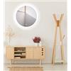 Talos Lunar - Specchio rotondo a LED, Ø 59 cm