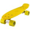 Ridge Skateboards 22 Mini Cruiser Skateboard, Giallo/Giallo