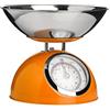 PREMIER Housewares 0807282 Bilancia da Cucina, 5 kg, con Ciotola in Acciaio Inox, Arancione