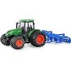 Amewi trattore RC con coltivatore, suono e luce, 1:24 RTR verde RC telecomandati