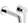 JACUZZI - RUBINETTERIA Miscelatore lavabo a muro bocca 25 cm cromato di Jacuzzi - Flag