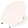 Cornat KSCET23 - Sedile WC Cetina, in Duroplast, facile da pulire, design a tinta unita, si adatta a qualsiasi bagno/sedile WC/copriwater/copriwater/copriwater