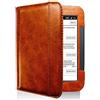 Generic Barnes and Noble Nook Simple Touch Smart Magnetic Absorber Sleep eBook Custodia in pelle, Nook 2 (modello: BNRV300)/Book 3 (modello: BN RV350) Custodia in pelle classica eBook (marrone)