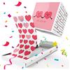 Notta&Belle FEEL LOVE EVERY MINUTE «BOOM!» biglietto d'auguri d'amore Coriandoli Sorpresa Esplosa (Cuori You and Me), Regalo Romantico per Lui Lei Fidanzato Fidanzata Marito Moglie