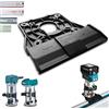 SLE Engineering Adattatore professionale per guida per Makita DRT50 / RT0700C / RT0702C / RT0700 per Makita/Bosch/Festool