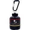 Shop-UP! Porta Proteine muscle Never Give Up, contenitore e imbuto portatile per Proteine e Altri Integratori, varie misure, 30 e 60 grammi (30 grammi)