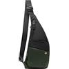 Long Keeper Zaino Monospalla Sottile Uomo Donna - Impermeabile Borsa Tracolla Monospalla Sportivo Sling Bag Multitasche Zaino Petto per Viaggio Trekking Lavoro