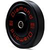 Diamond Professional Bumper in gomma 25 kg per bilancieri olimpici