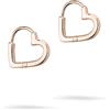 Tamaris Orecchini a cerchio TJ-0470-E-14 IP oro rosa, 1,4 cm, Acciaio inossidabile, Nessuna pietra preziosa
