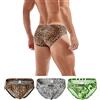 Faringoto Slip sexy da uomo a vita bassa con stampa leopardata, Y+w+g, Medium