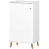 Schildmeyer - Mobile portadocumenti, in legno derivato, , bianco, 51 x 41 x 92,6 cm