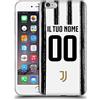 Head Case Designs Licenza Ufficiale Personalizzata Personale Juventus Football Club in Casa 2020/21 Race Kit Custodia Cover in Morbido Gel Compatibile con Apple iPhone 6 Plus/iPhone 6s Plus