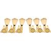 Musiclily Basic R15A 3R3L 15:1 Set Meccaniche Chitarra Machine Heads Dorato