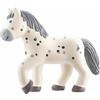 HABA Little Friends Horse Pippa - Figura giocattolo Dapple Grey Mare da 11,4 cm