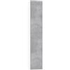 TFT Mobile Bagno 120cm Sospeso Due Cassetti Lavabo Doppia Vasca e Specchio Con Lampada