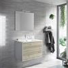 TFT Mobile Bagno 80cm Sospeso Due Cassetti e Specchio