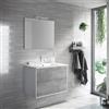 TFT Mobile Bagno 80cm Sospeso Due Cassetti e Specchio