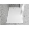 Karag Piatto Doccia Mineralmarmo Bianco Effetto Roccia Spessore 2,3cm