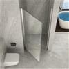 Idrom Porta Doccia H195 Battente Totale 8mm Trasparente - Venus